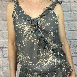 Gilly Hicks silk blend tank top blouse